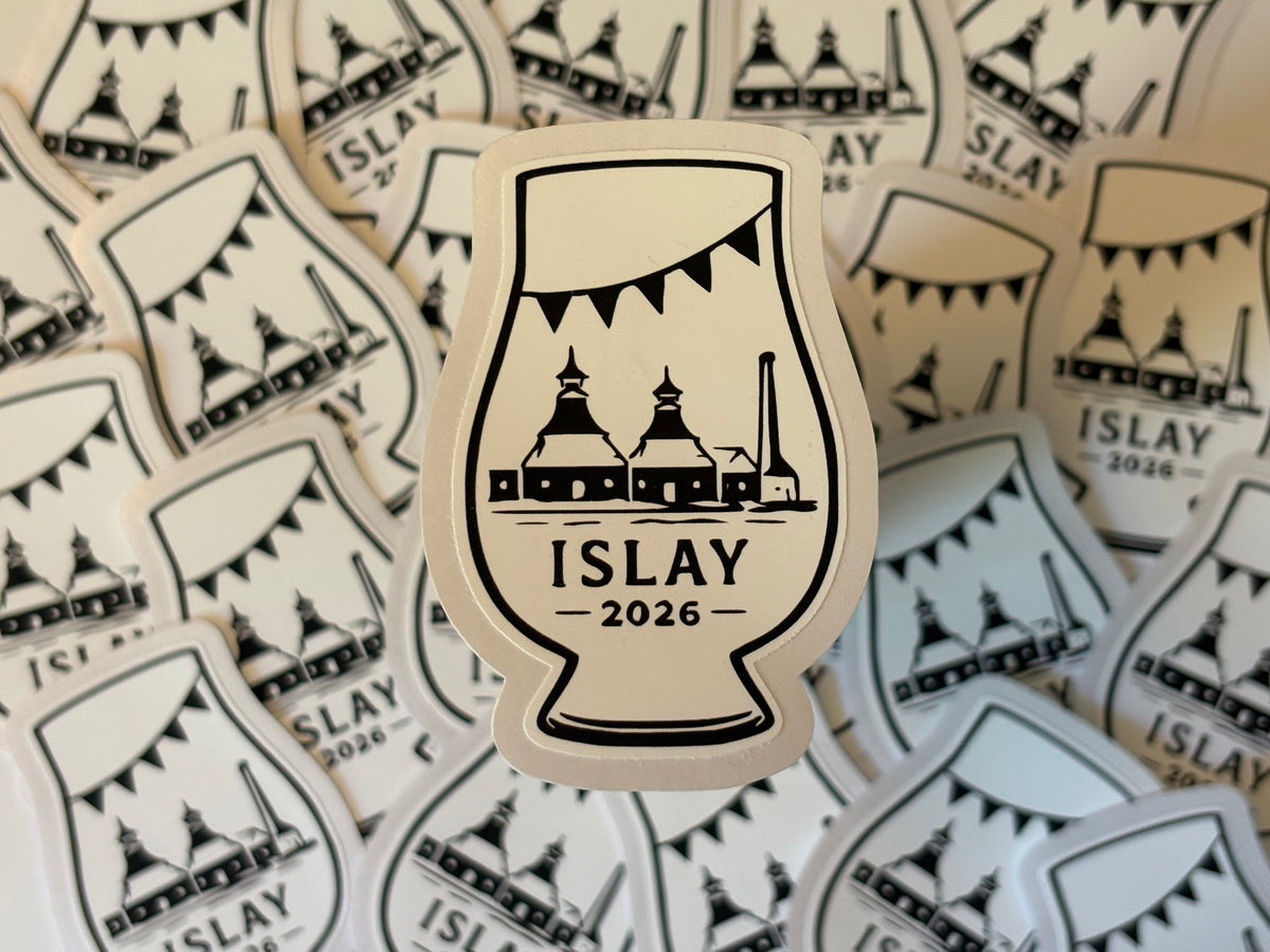 Islay whisky festival glass