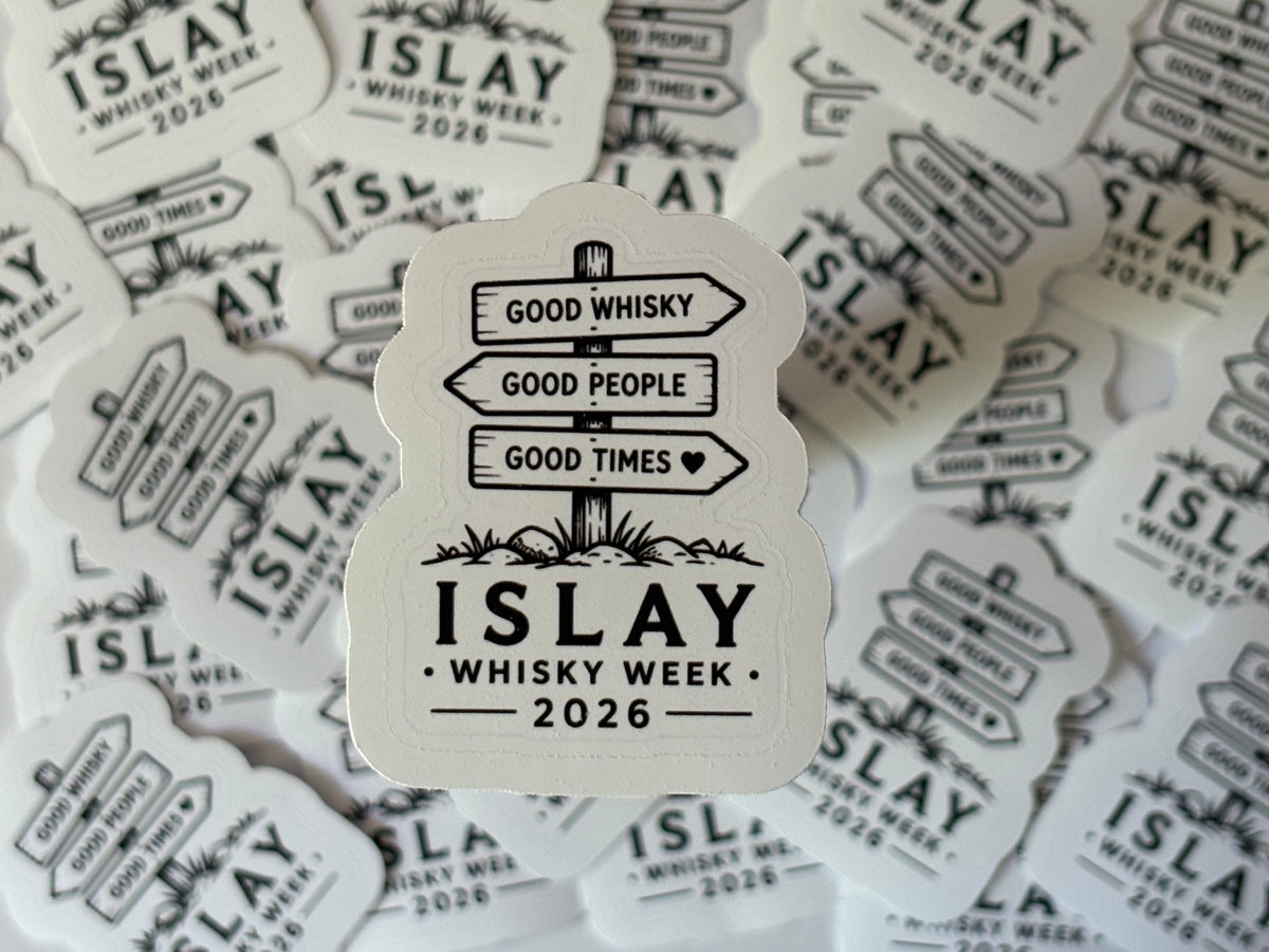 Islay whisky week 2026 sticker