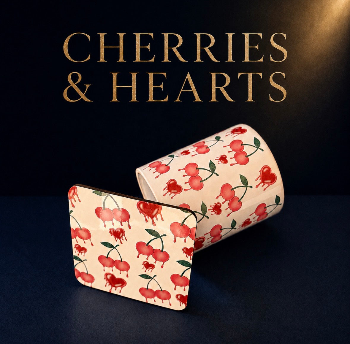 Cherries & Hearts Set