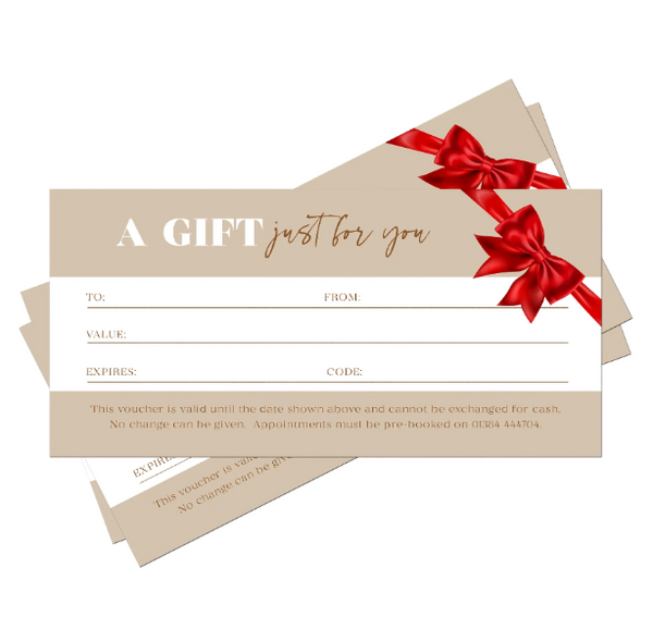 Custom Gift Vouchers