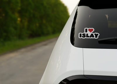 I ❤️ Islay Vinyl Car Decal