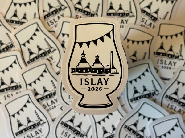 Islay whisky festival glass