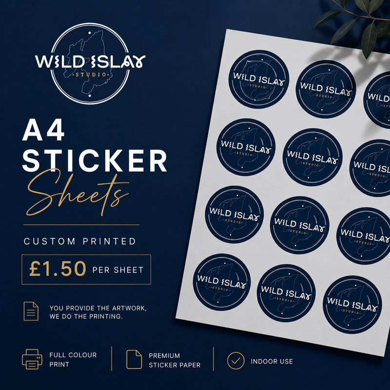 Custom A4 Sticker Sheet