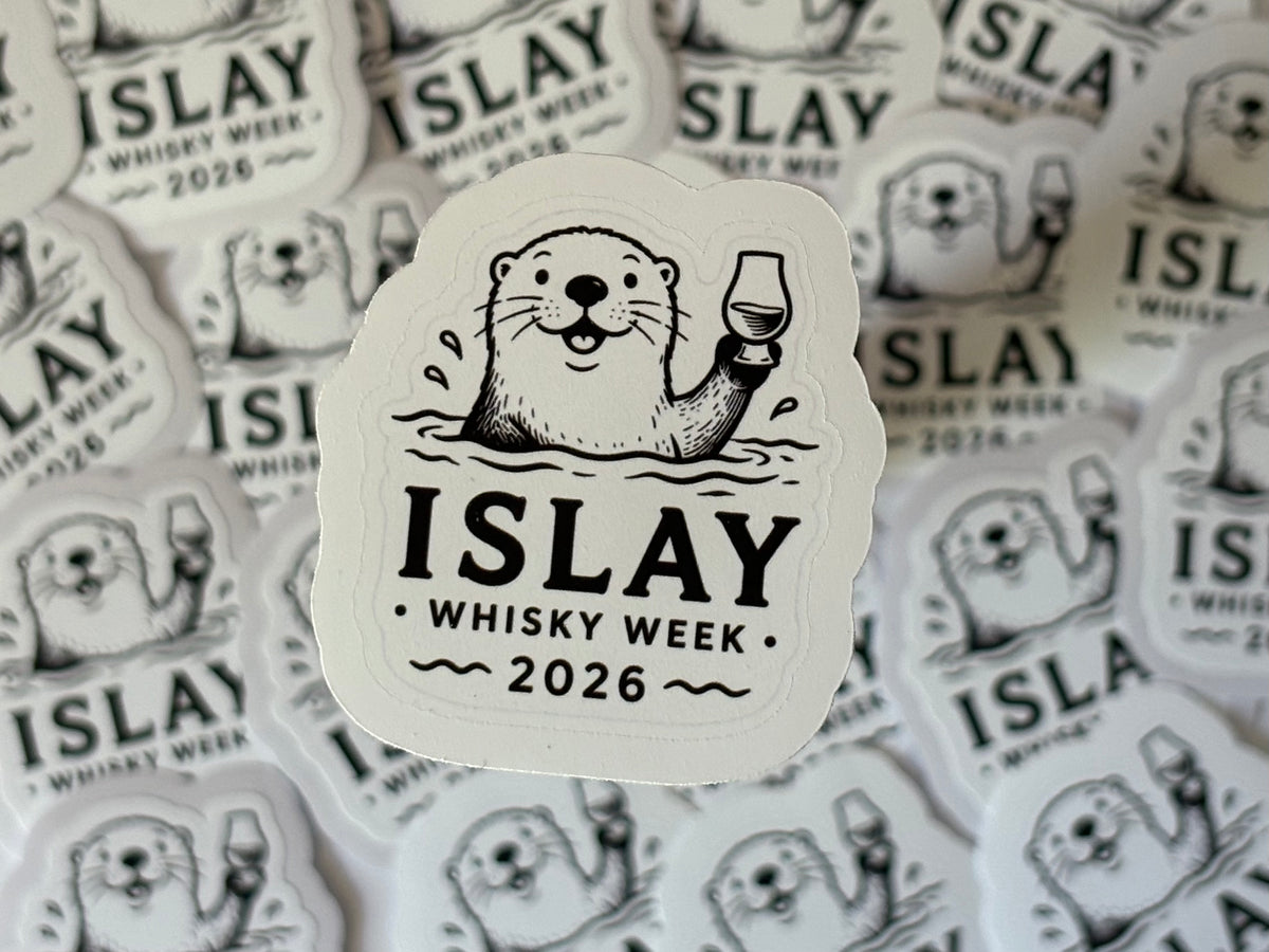 Otter Islay whisky week sticker