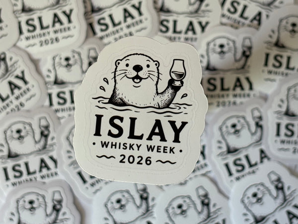 Otter Islay whisky week sticker