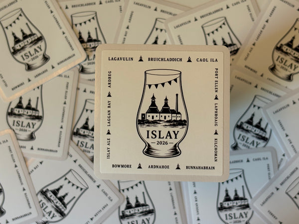 Islay whisky trail sticker