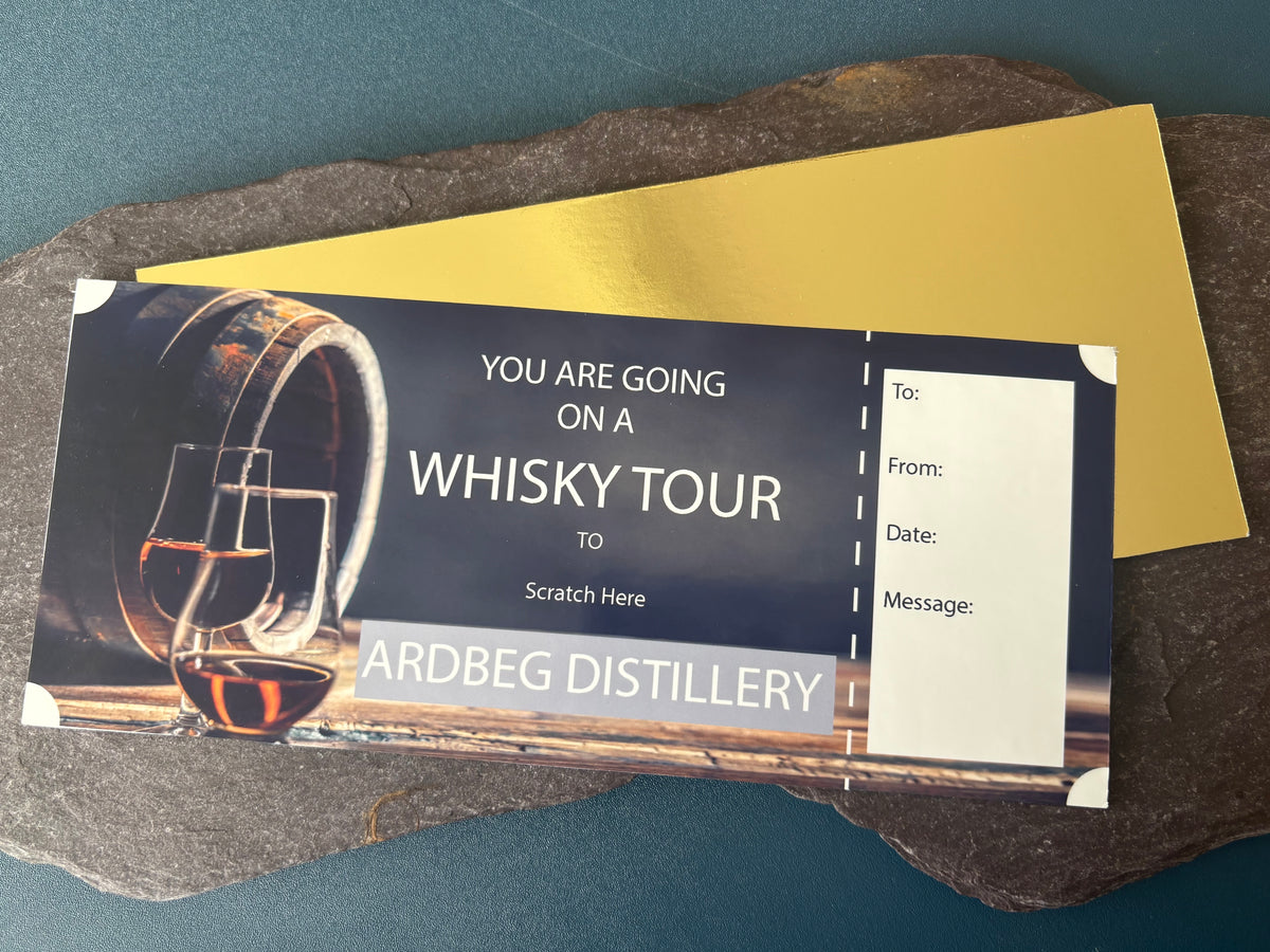 Custom printed gift vouchers for businesses, printed in Bowmore