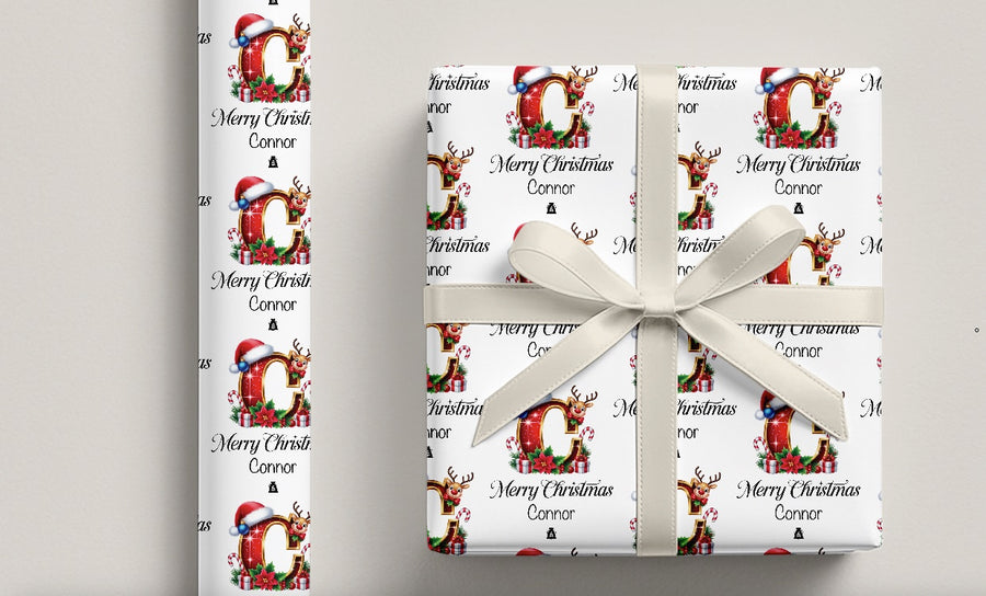 Personalised Christmas Wrapping Paper